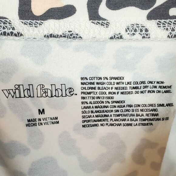 Wild Fable cheetah-print high-rise legging / Women's Medium - Picture 6 of 8